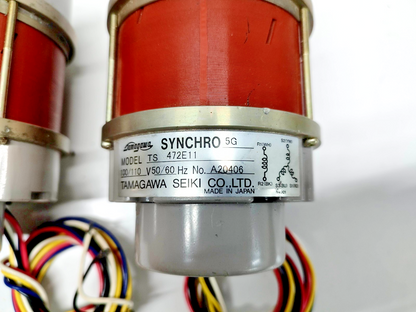 Tamagawa Synchro Motor TS472E11, 100/110V, 50/60 Hz - NEW