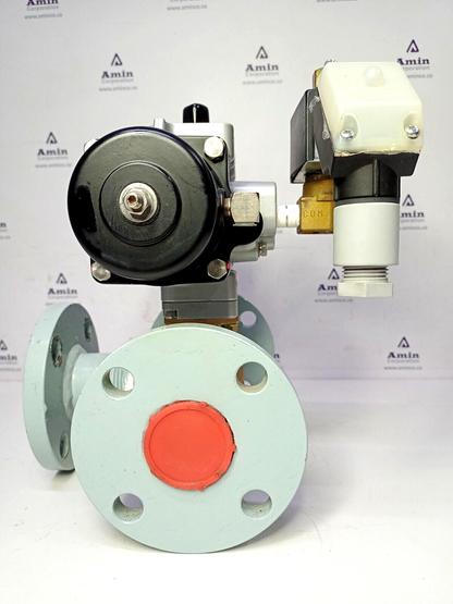 Heishin 3-Way Air valve for HFM-200 oily water separator W/ Kitz FBS-1 Actuator
