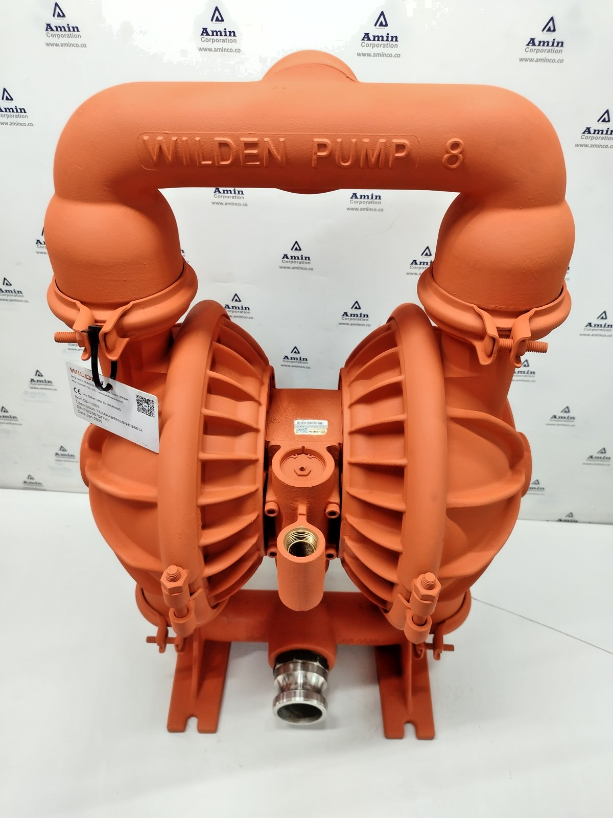 Wilden T8/AAAAB/BNS/BN/BN/0014 Aluminium Double Diaphragm Pump mfg. 2025 - NEW