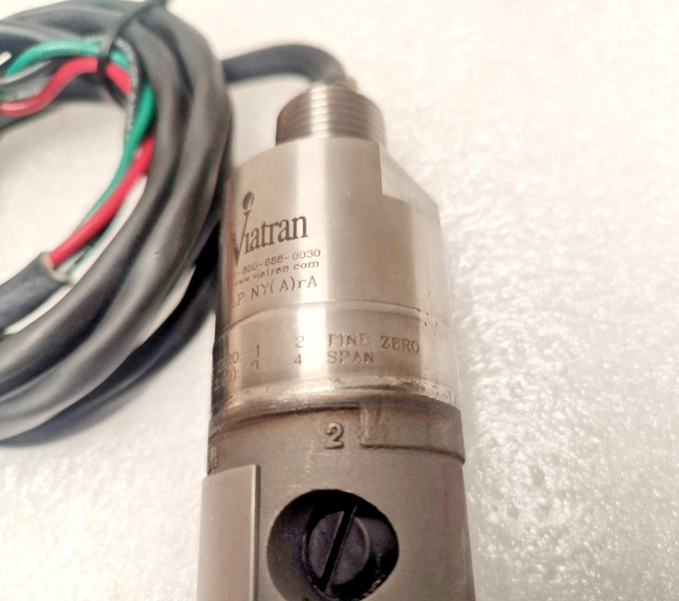 Viatran 5715BHSX818 Model 571 Pressure Transmitter 0-7500 PSIS -NEW