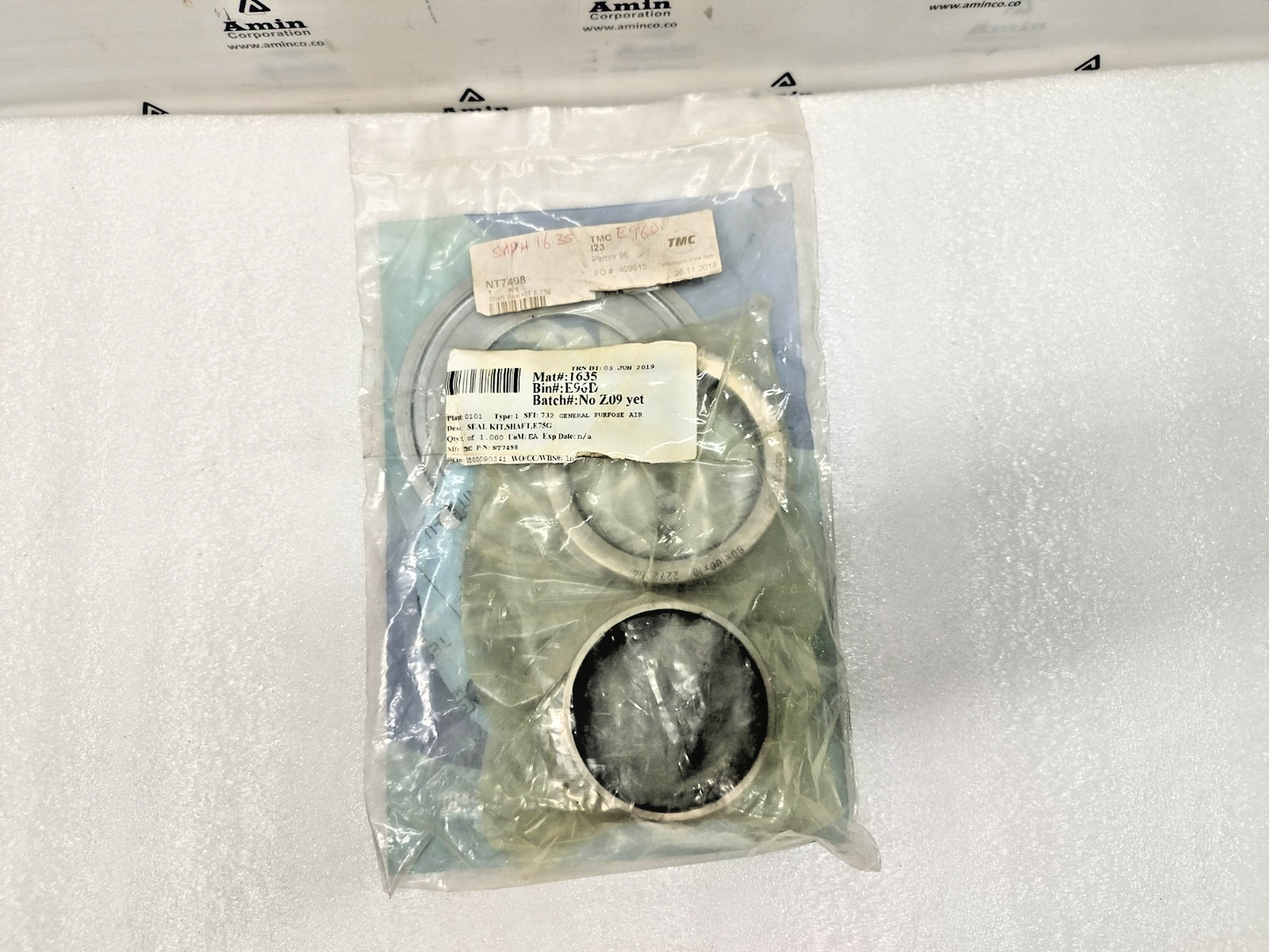 Tamrotor Marine Compressor TMC NT7498 Shaft Seal Kit for E75g - NEW