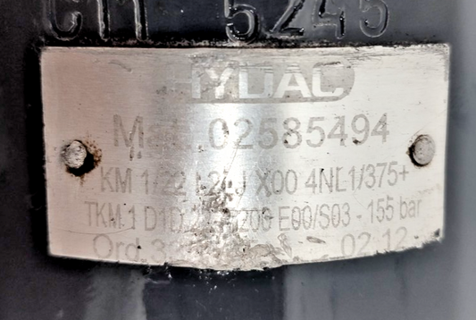 Hydac KM 1/22 L2LJ X00 4NL1/375+ TKM1 D1D 22A 200 E00/S03 Hydraulic gear pump