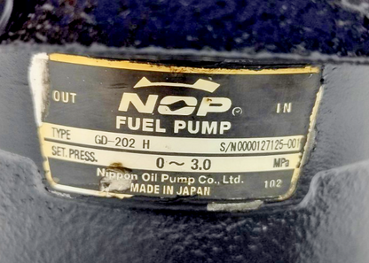 Nippon GD-202 H Fuel pump - Pressure tested #4