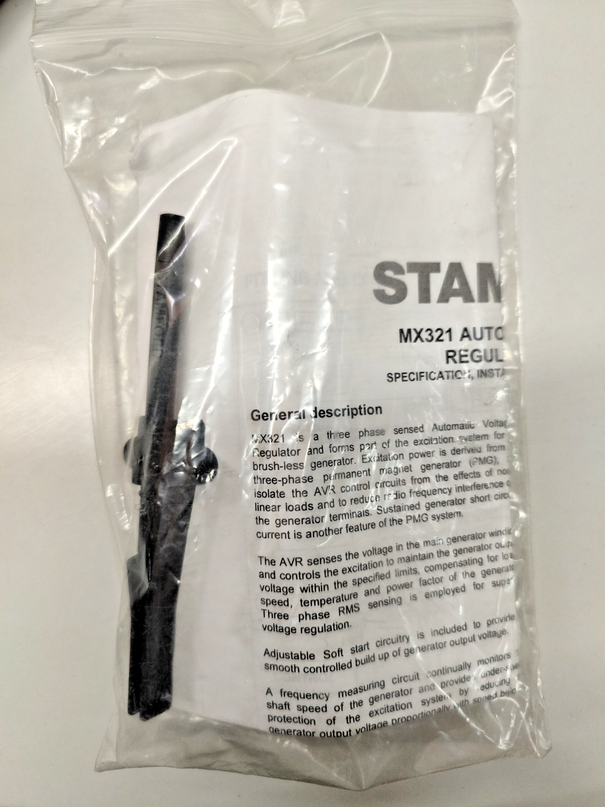 Stamford MX321-2 Automatic Voltage Regulator P/N: E000-23212/1P - NEW