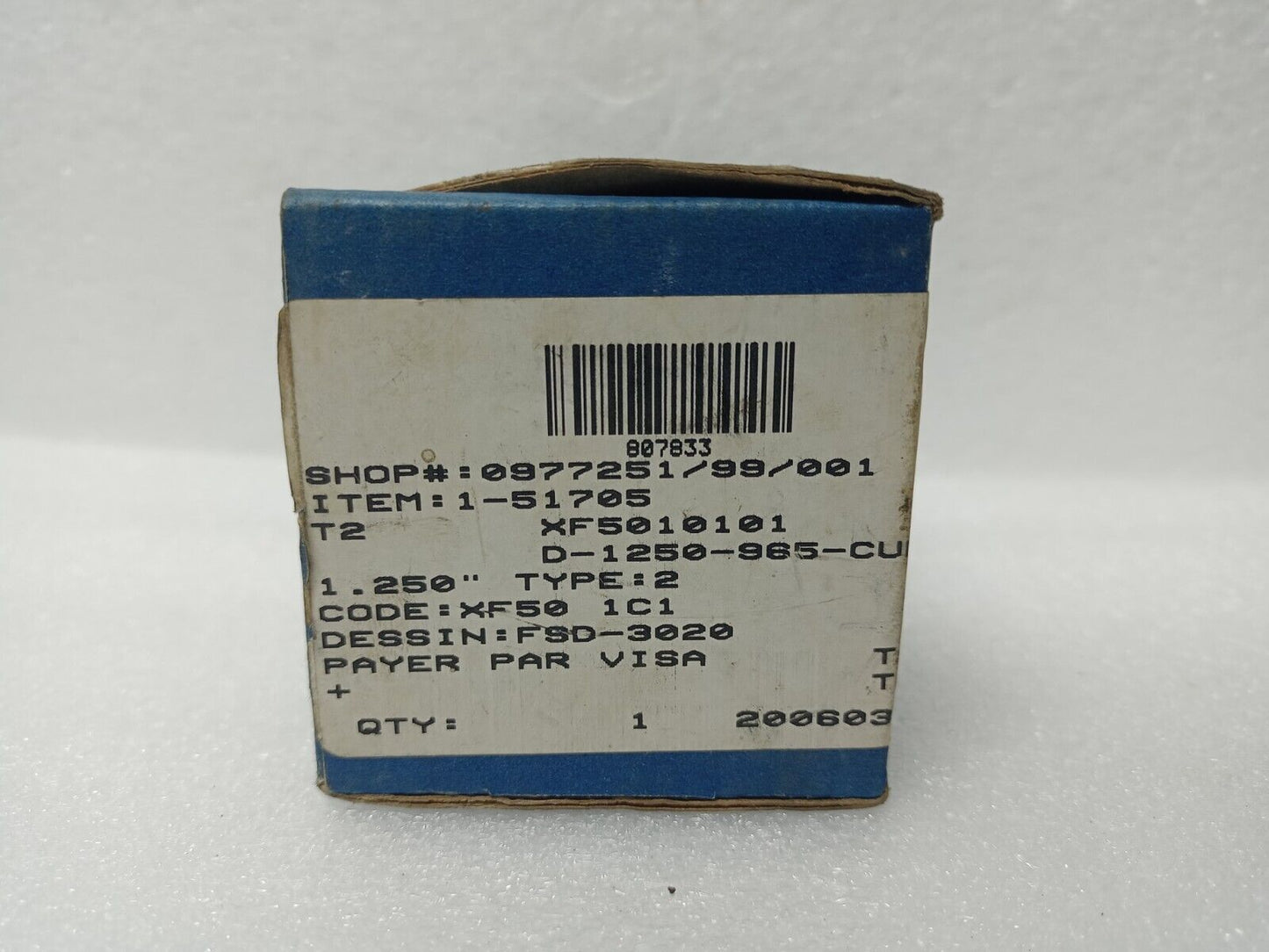 John Crane Type2 Mechanical seal size: 1.250'' - NEW