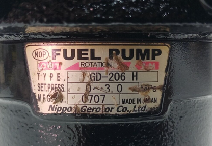 Nippon GD-206 H Trochoid Fuel pump - Refurbished & pressure Tested