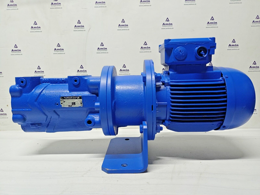 Allweiler AFI20R56G19US-W197H screw pump with 0.75/0.9kw, 1400-1600rpm motor