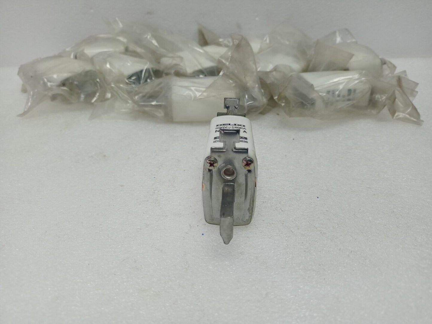 Delixi NT0 50A Fuses 500V/120kA, 660V/50kA - NEW (Lot of 11pcs)