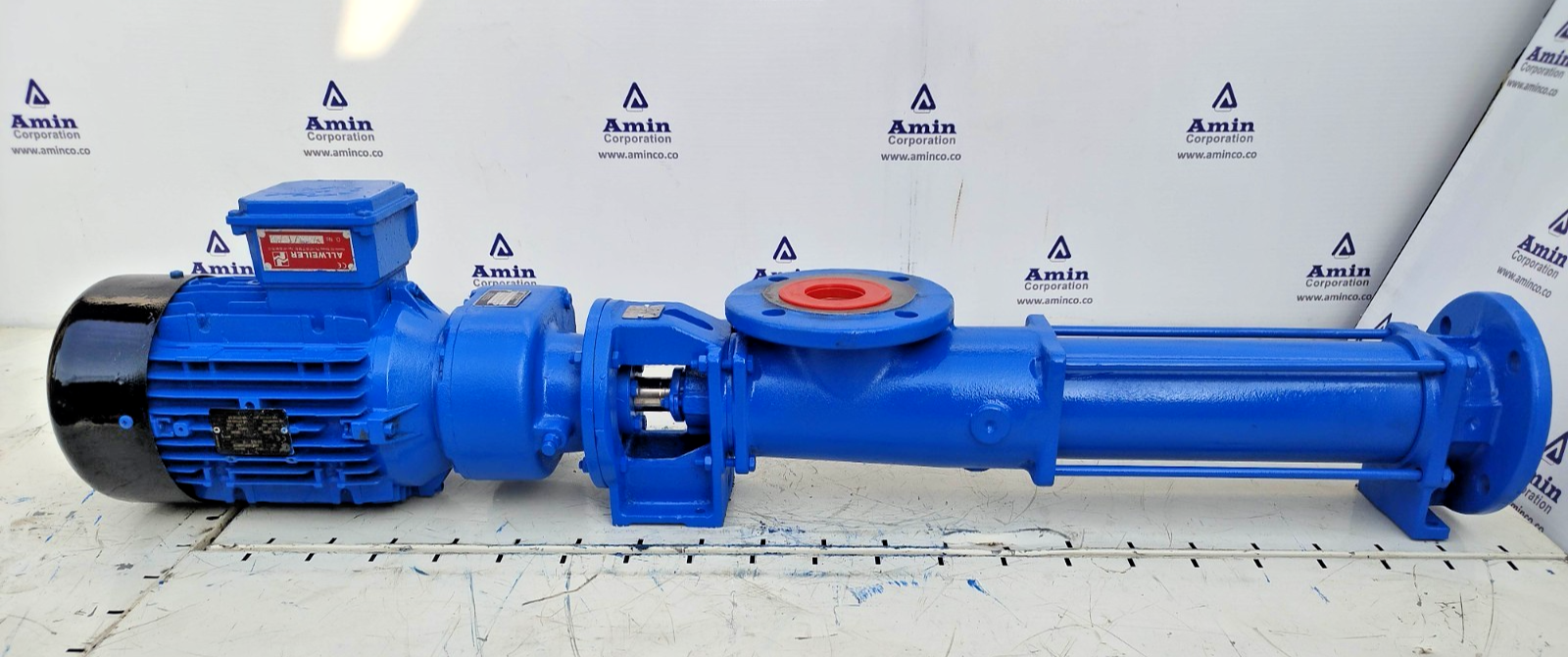 Allweiler AEB 1L 201 Progressive Cavity Single Screw Sludge Pump - Tes ...
