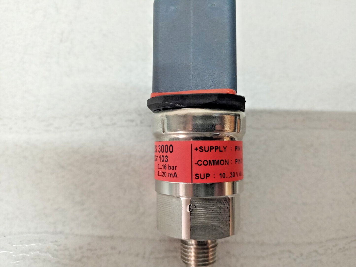 Danfoss MBS 3000 O60G1103 Pressure Transmitter 0-16bar, 4-20mA - New