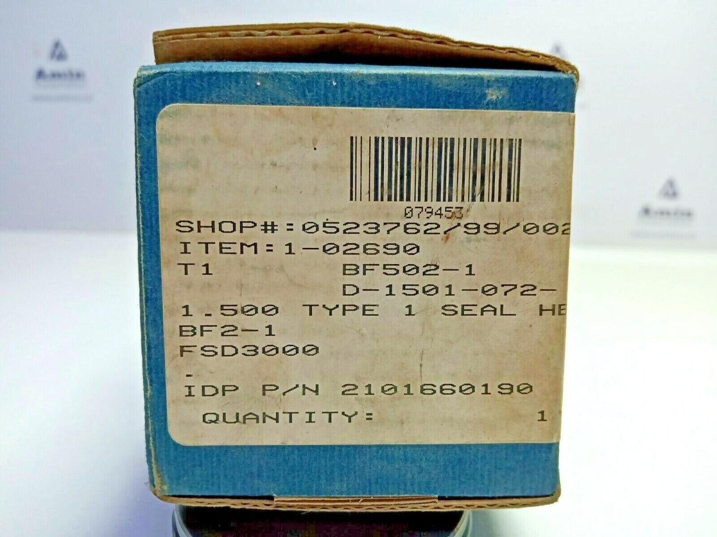 John Crane int. Type1 1.5 Elastomer bellow Mechanical seal - NEW
