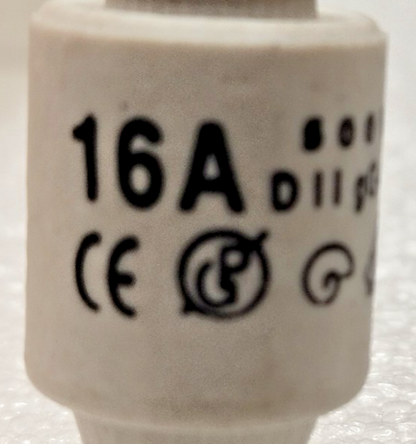 Fuse lot 16A, 500V (lot of 15pcs) - NEW