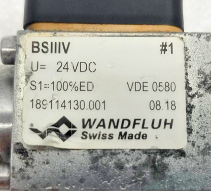 Wandfluh BS4J30-XX-S1533 Solenoid Valve 250bar max, 24VDC #2