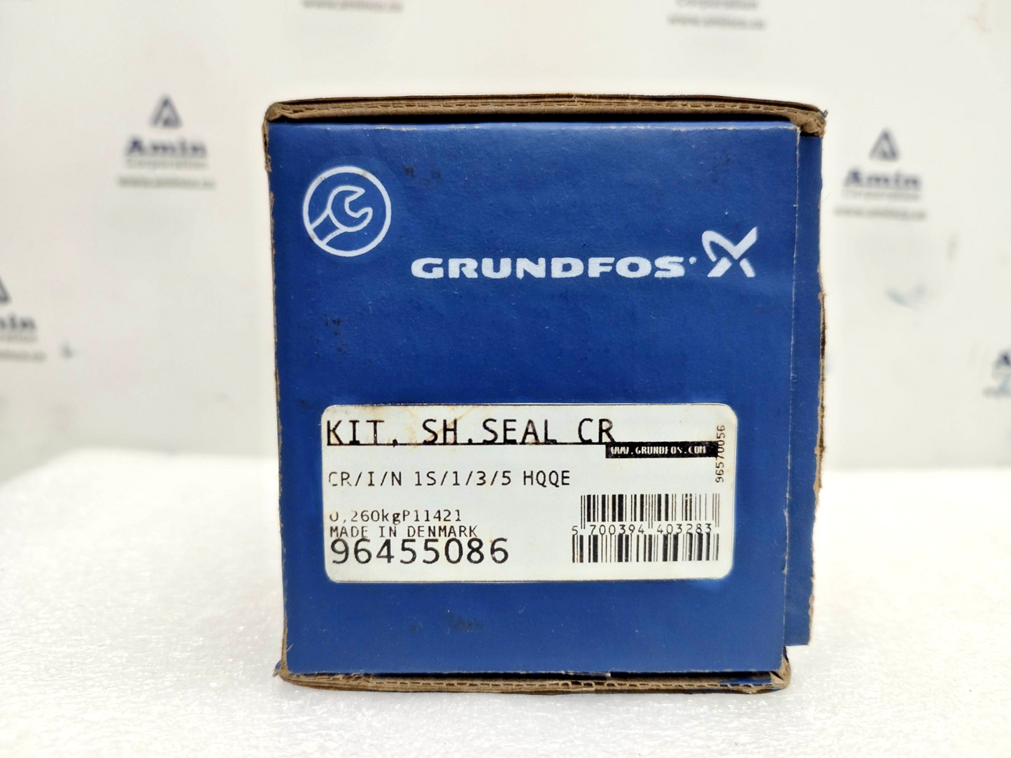 Grundfos 96455086 Kit Shaft Seal CR/I/N 1S/1/3/5 HQQE Seal size: 12mm+16mm