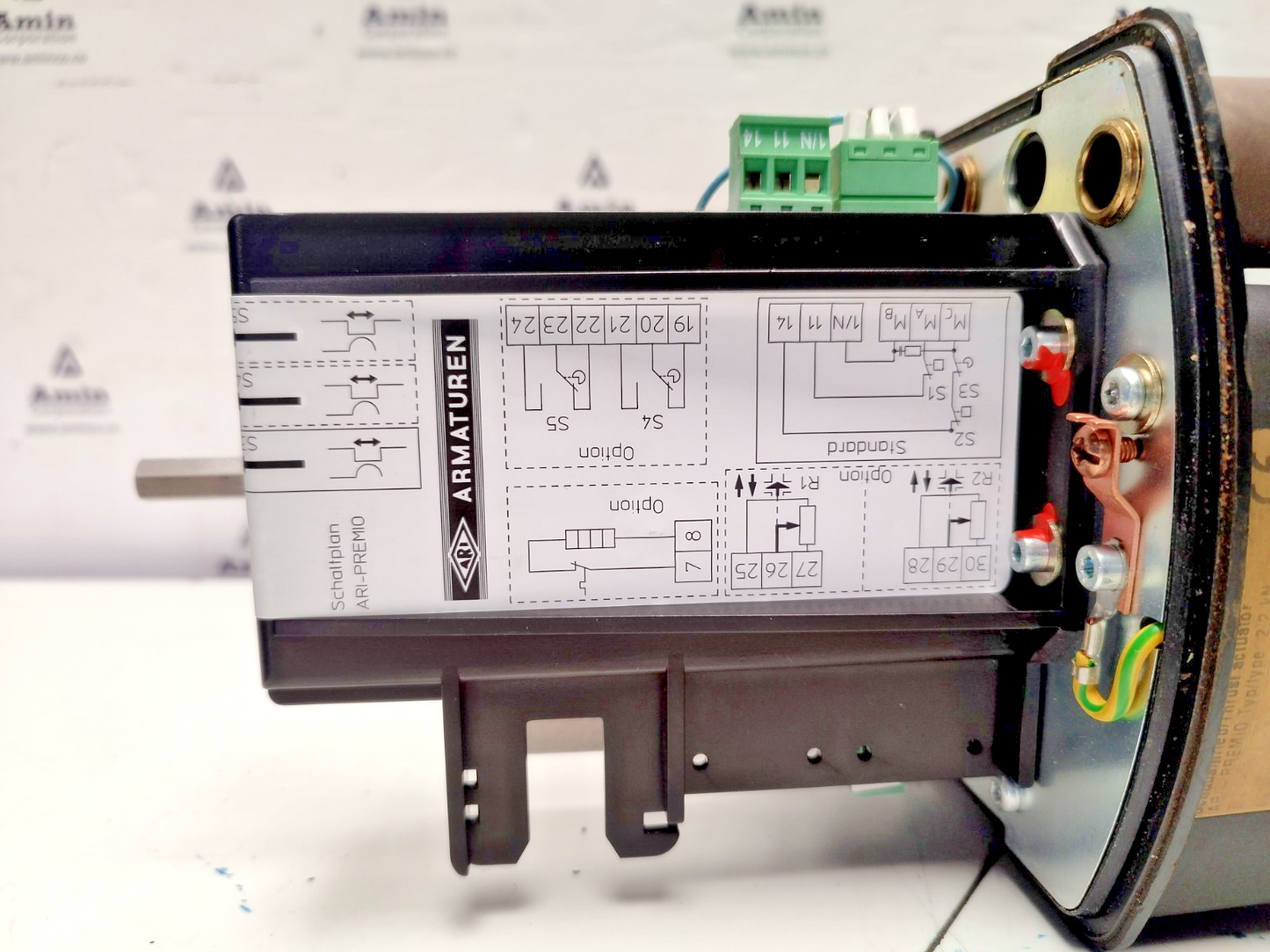 Ari-armaturen ARI-PREMIO 2,2 kN Electric Thrust Actuator with valve Cv 7.3-GLP