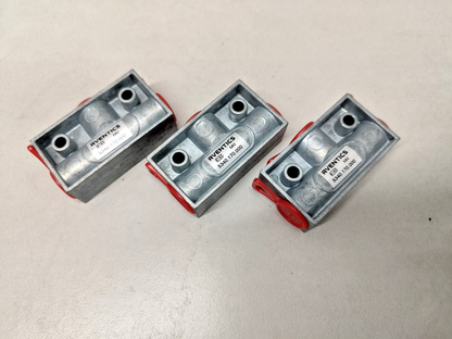Aventics 5340.170.000 Pneumatic Shuttle Valve - NEW (Lot of 3pcs)