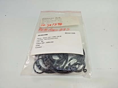 Damcos BRC 250 B1 P/N: 160N1260 Seal kit - NEW