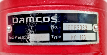 Damcos KC 125 Hydraulic Linear Double-Acting Actuator 160F3033 - NEW #2
