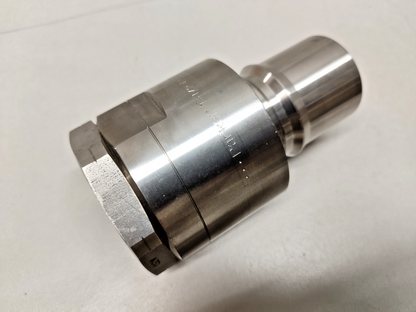 Parker SH12-63L Series 60 Stainless Steel Quick coupling 1-1/4 -11 1/2 NPTF NEW