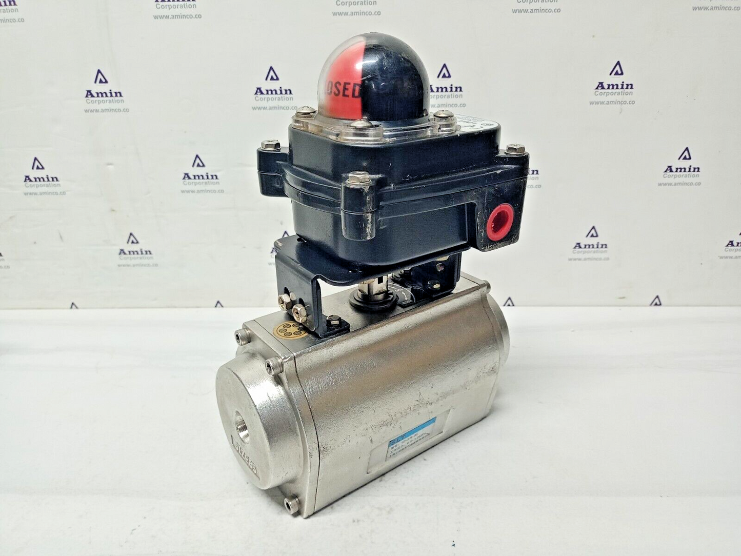 SLT 10-SR-85 Pneumatic Actuator 0.5-1Mpa with APL312N Limit Switch box - TESTED