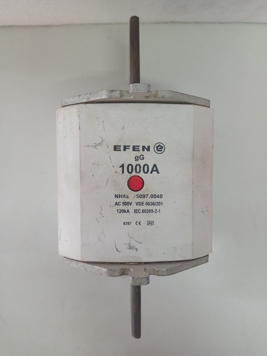 EFEN gG 1000A Fuse AC500V, 120KA - NEW