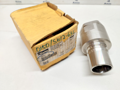 Parker SH12-63L Series 60 Stainless Steel Quick coupling 1-1/4 -11 1/2 NPTF NEW