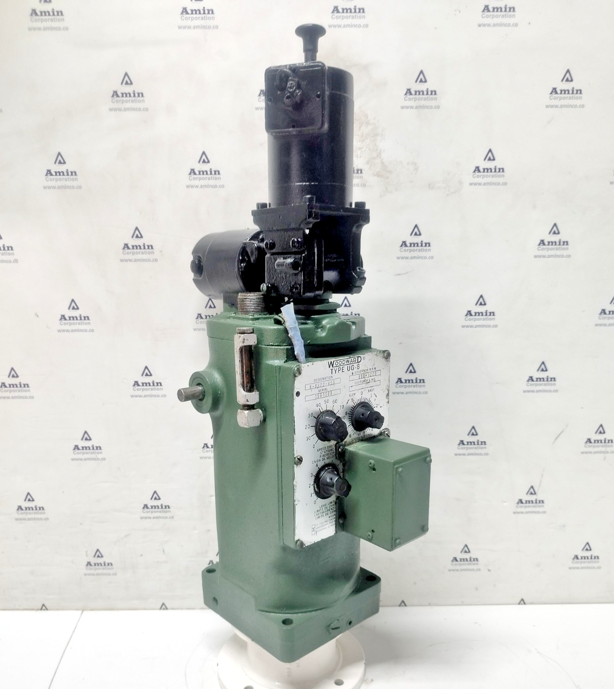 Woodward UG-8 Governor part No. : B-8522-455 RPM: 580-1220 - TESTED