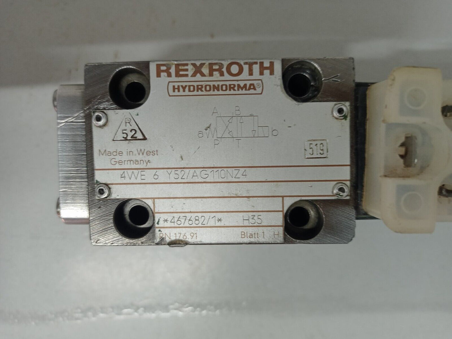 Rexroth 4WE6Y52/AG110NZ4 Directional control valve