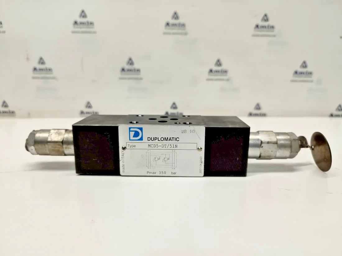 Duplomatic MCD5-DT/51N Direct operated Pressure Relief Valve 350bar Max. - NEW