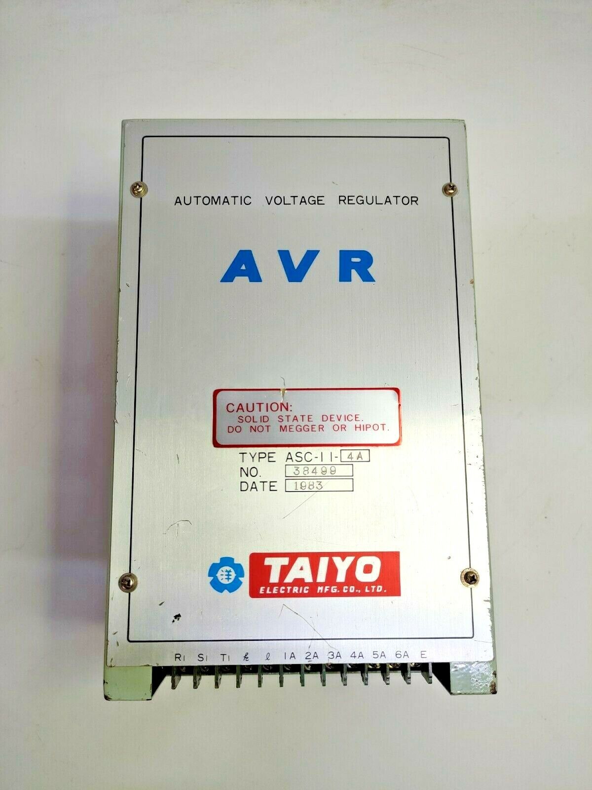 Taiyo ASC-II-4A Automatic voltage regulator