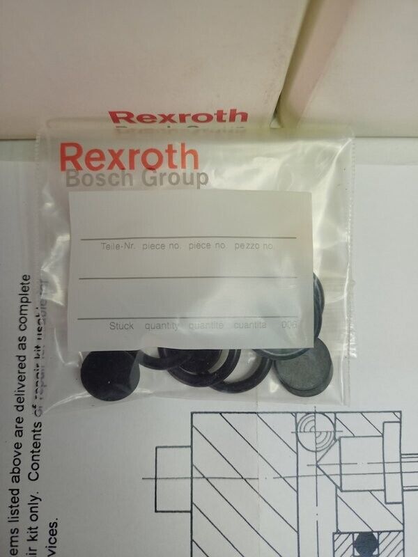 Rexroth 3340180012 Pneumatic Valve Repair kit -NEW