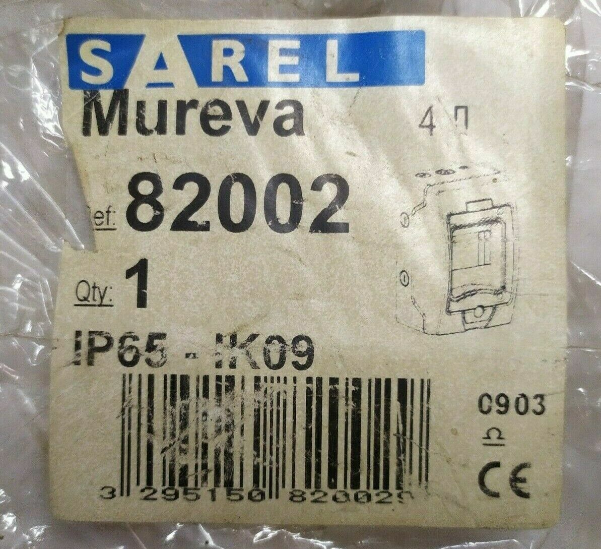 Sarel Mureva Enclosure IP65-IK09, Ref. 82002 - NEW