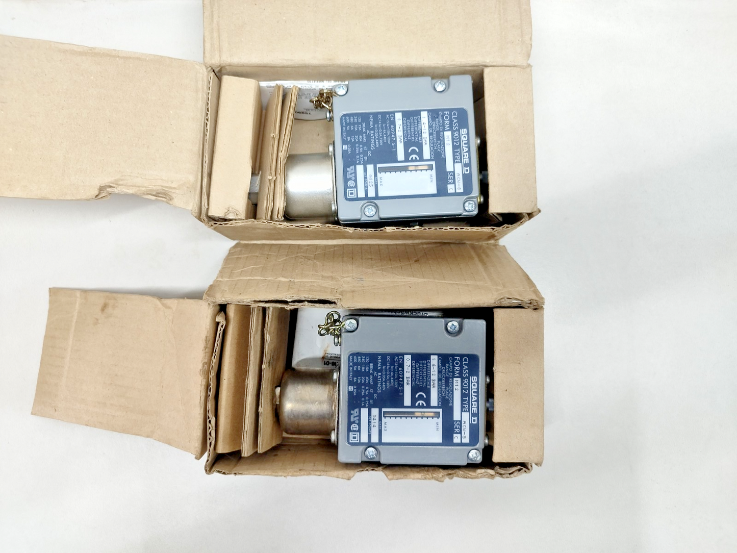 SQUARE D Class: 9012 ACW-8 Form: M12 Ser.: C Pressure Switch - NEW