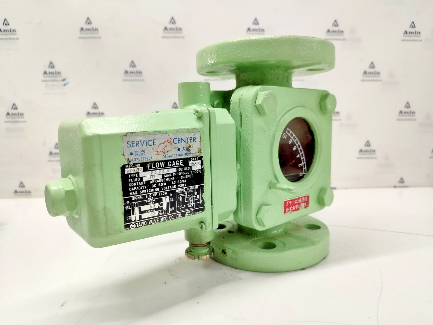 Taiyo Valve FC-FR-U Flow Gage