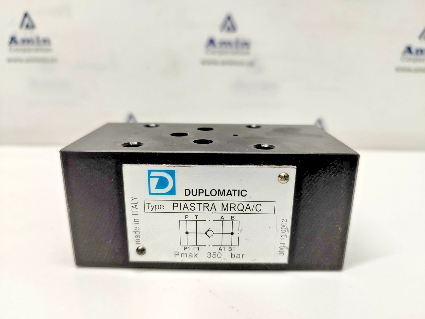 Duplomatic PIASTRA MRQA/C Unloading valve - NEW