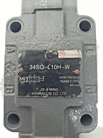 JIE&MING 34SO-L10H-W Hydraulic Directional control valve - NEW