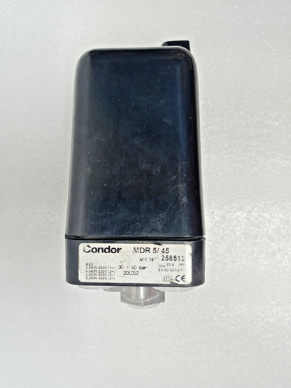 Condor MDR 5/45 Pressure Switch 30-40bar - NEW