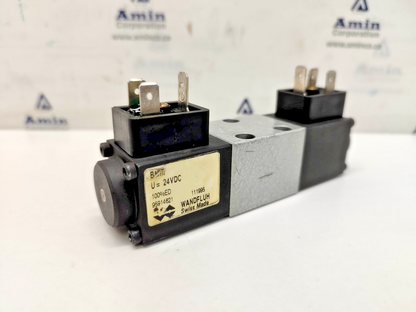 Wandfluh BM4D31 Solenoid Valve 24VDC - NEW
