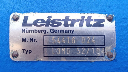 Leistritz L3MG 52/104 Triple screw pump