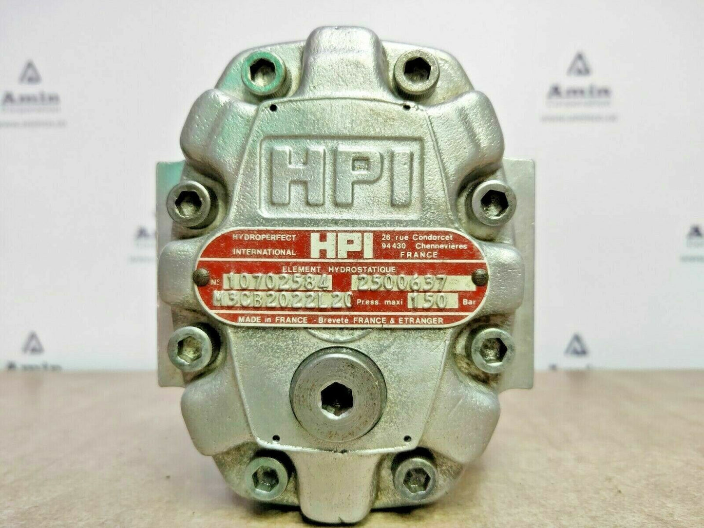 HPI Hydroperfect international M3CB2022L20 hydraulic gear pump - NEW