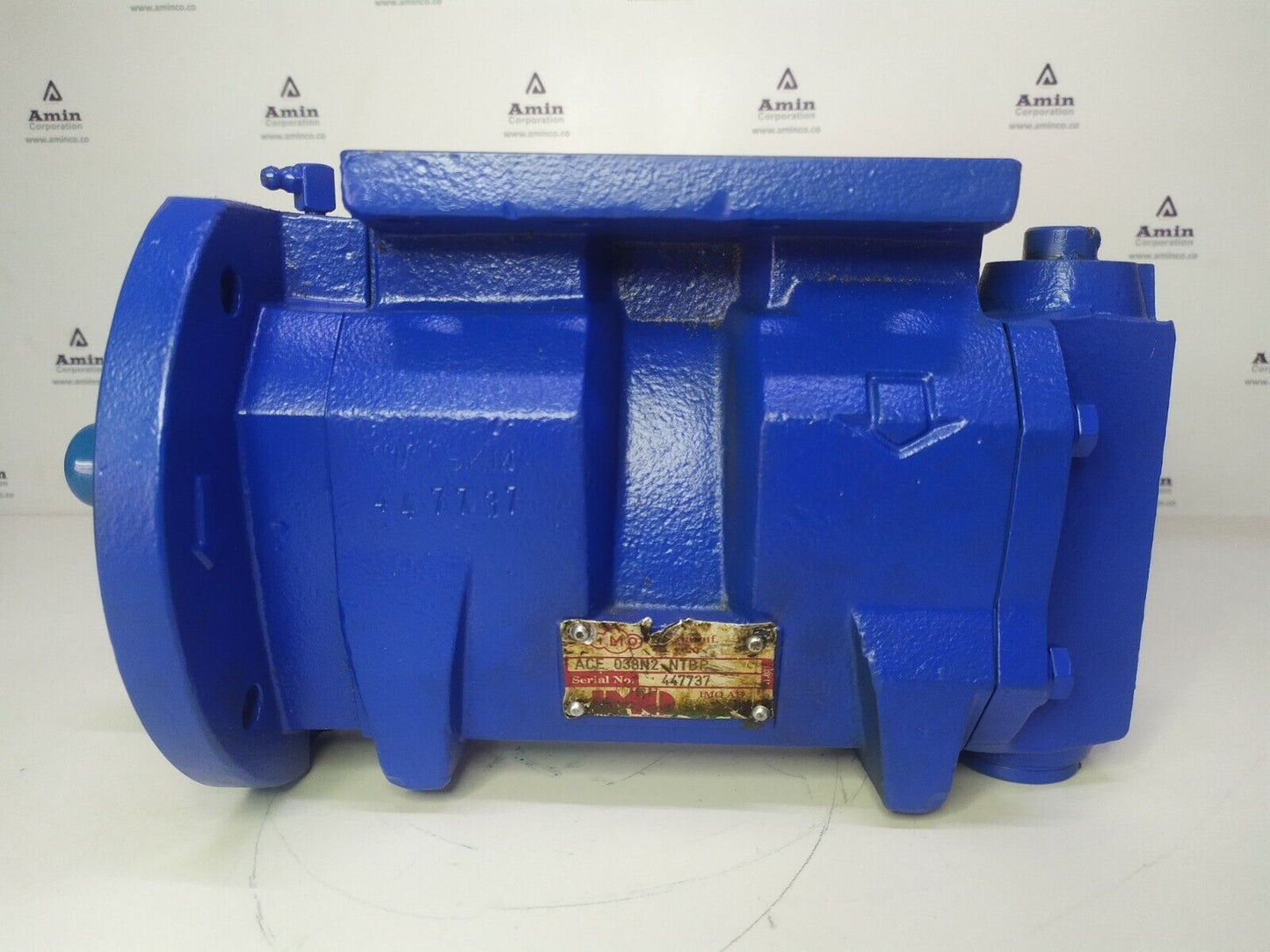 IMO Pump ACE 038N2 NTBP oil and fuel transfer pump Triple screw pump - TESTED