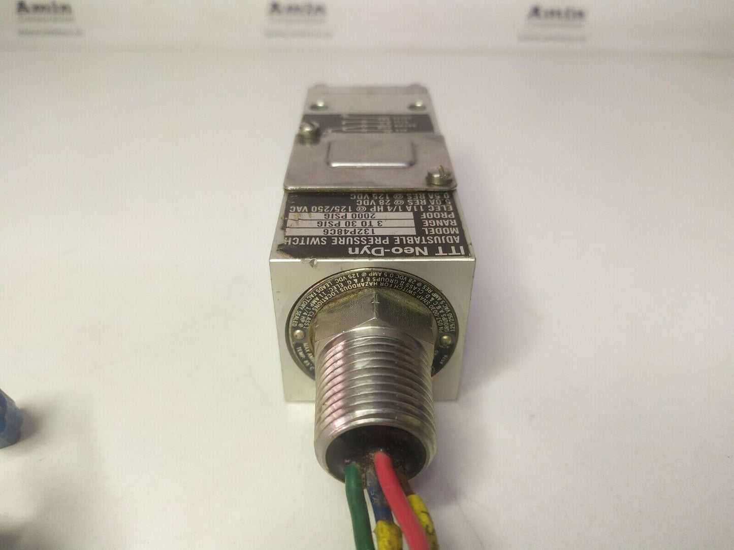 ITT Neo-Dyn 132P48C6 Adjustable pressure switch 3-30 Psig