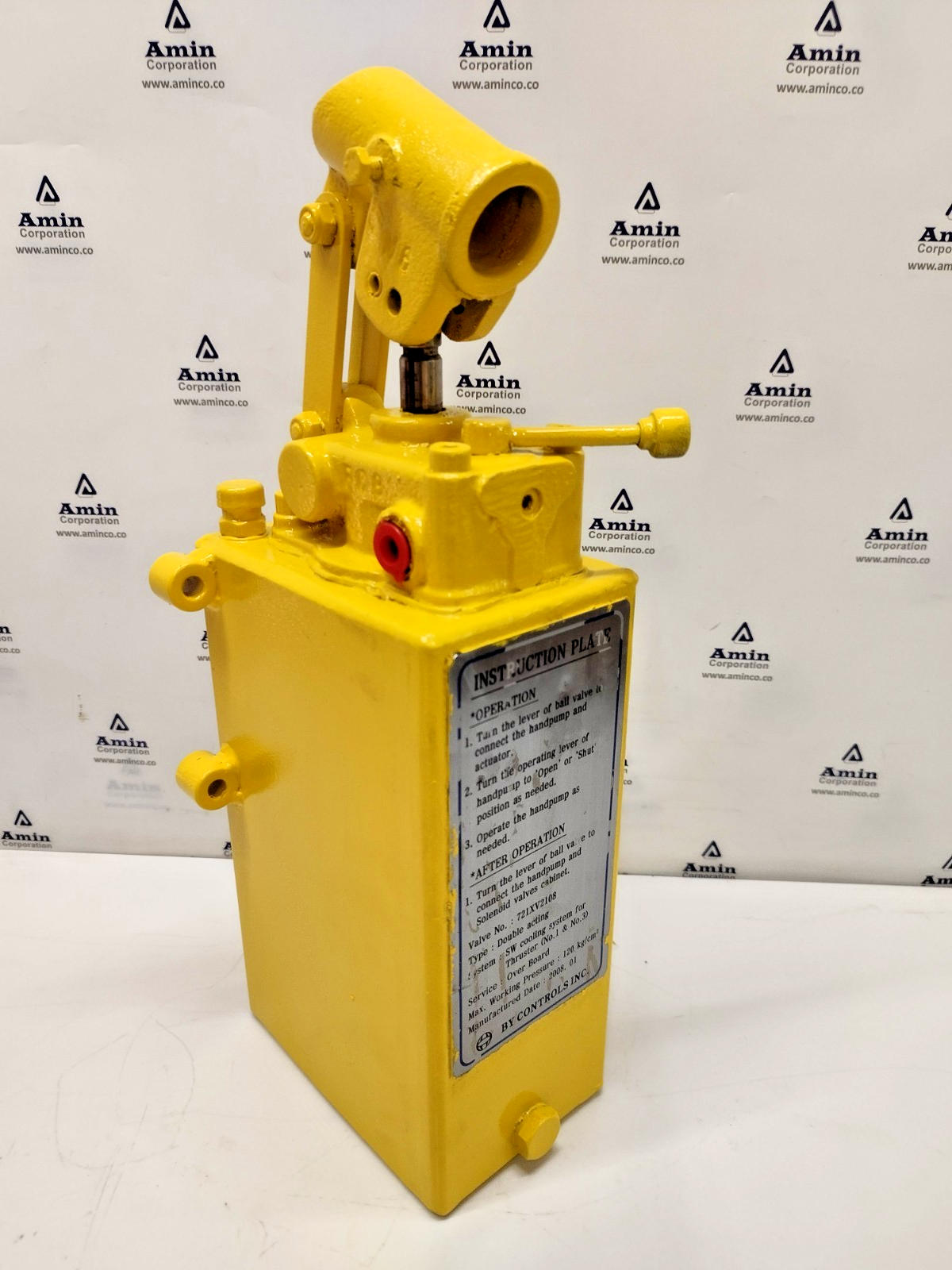 By Controls Inc 721XV2108 Double Acting SW cooling system for Thruster 120bar