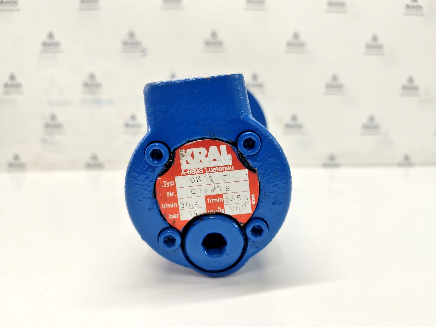 KRAL CK 15.20 Triple Screw Pump - Pressure Tested