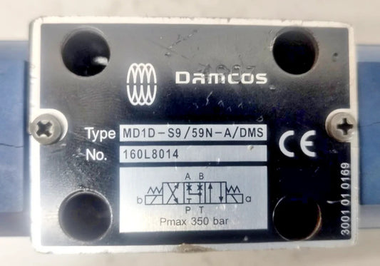 Damcos MD1D-S9/59N-A/DMS Directional control valve 160L8014