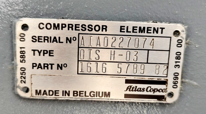 Atlas Copco OIS H-03 Air end Part No.: 1616578982 Screw Air Compressor