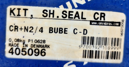Grundfos 405096 Kit Shaft Seal CR+N2/4 BUBE C-D - NEW