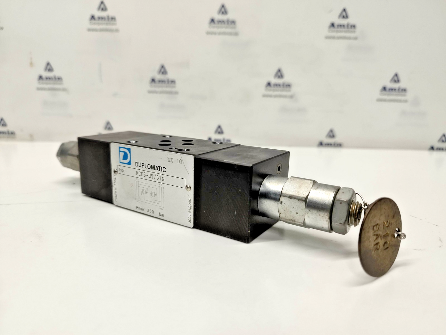 Duplomatic MCD5-DT/51N Direct operated Pressure Relief Valve 350bar Max. - NEW