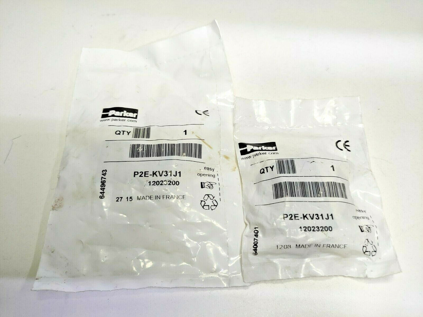 Parker P2E-KV31J1 Solenoid coil 230/240V AC - NEW (Lot of 2 pcs)