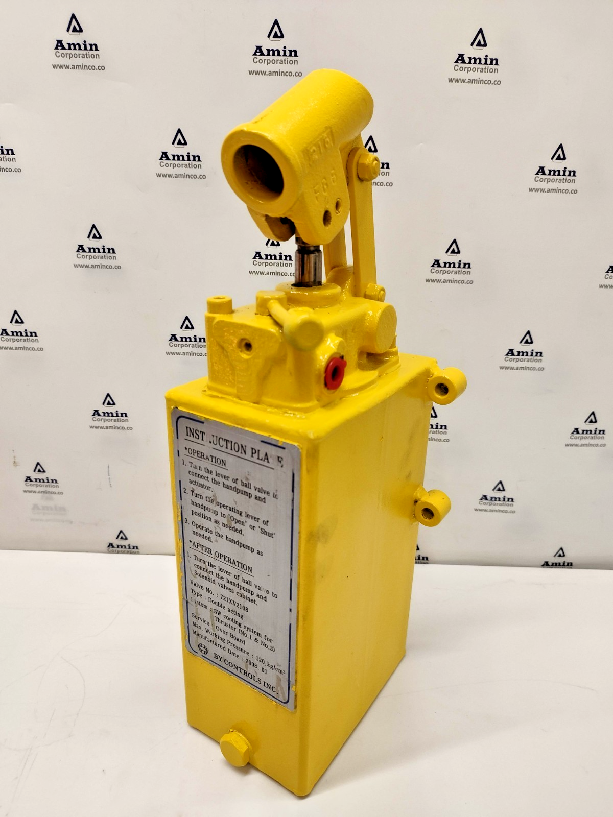 By Controls Inc 721XV2108 Double Acting SW cooling system for Thruster 120bar